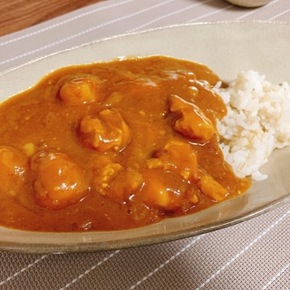 コクが出る！味噌入り鶏肉カレー